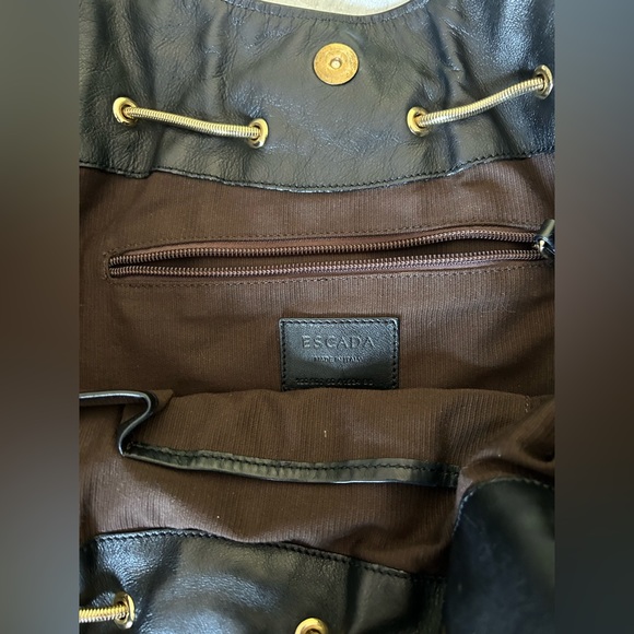 ESCADA LEATHER BAG - Picture 3 of 3